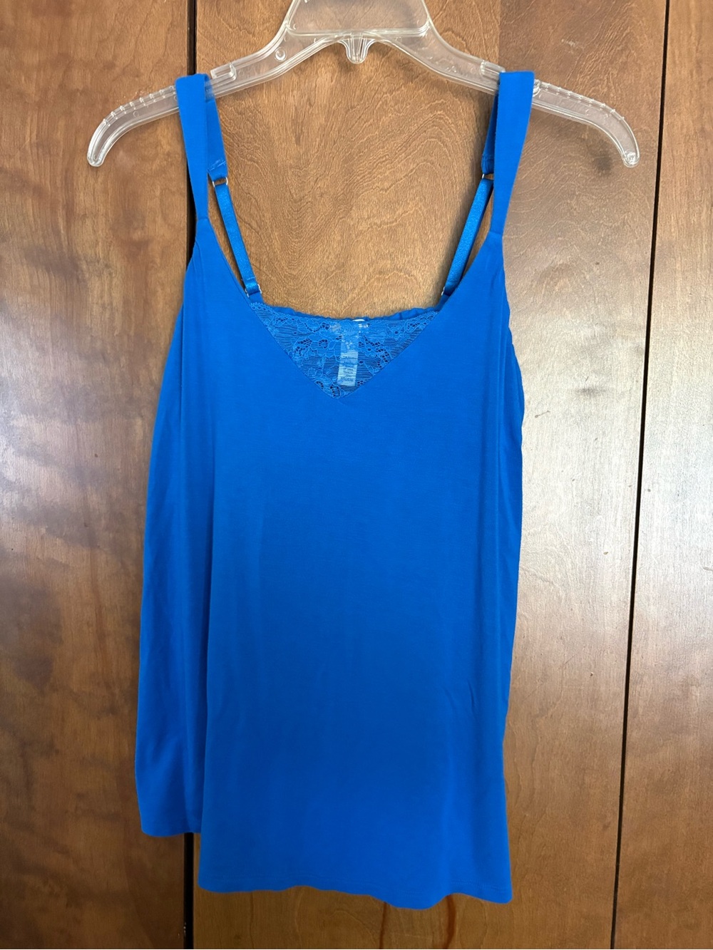 Soma Royal Blue Lace-Trim Camisole